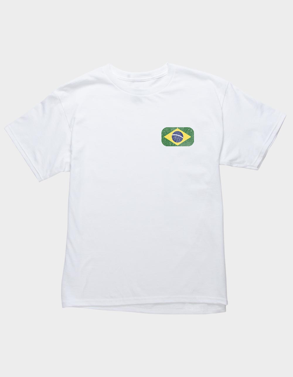 BRAZIL Beach Soccer Unisex Kids Tee - WHITE