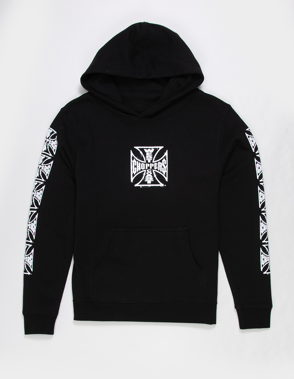 WEST COAST CHOPPERS Core Logo Boys Hoodie - BLACK