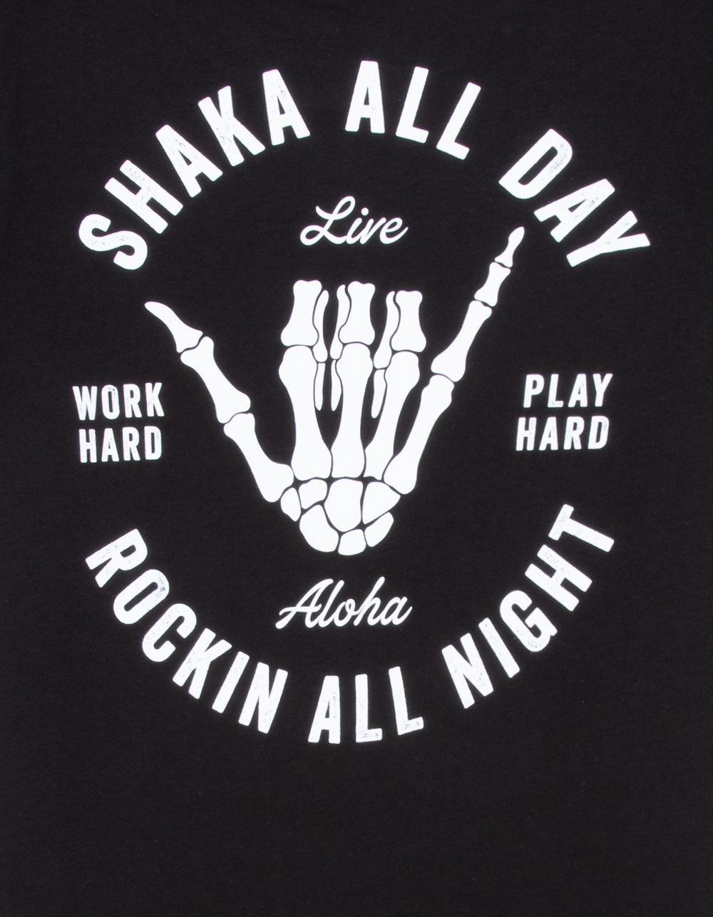 RSQ Shaka All Day Boys Tee - BLACK