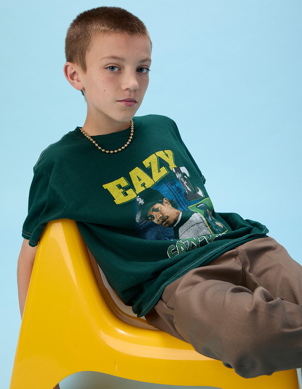 EAZY-E Boys Tee - FOREST