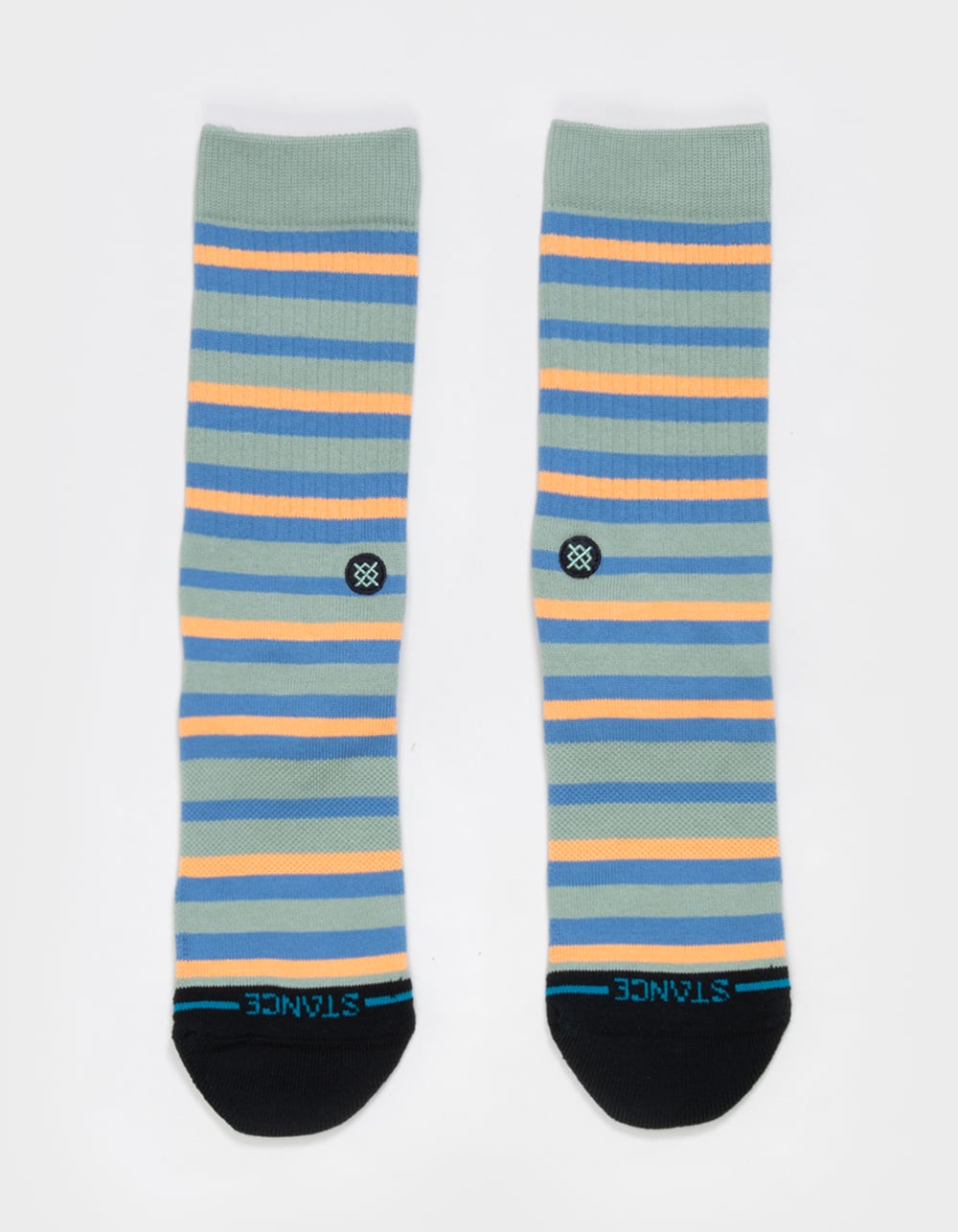 STANCE Brett Crew Socks - GREEN COMBO