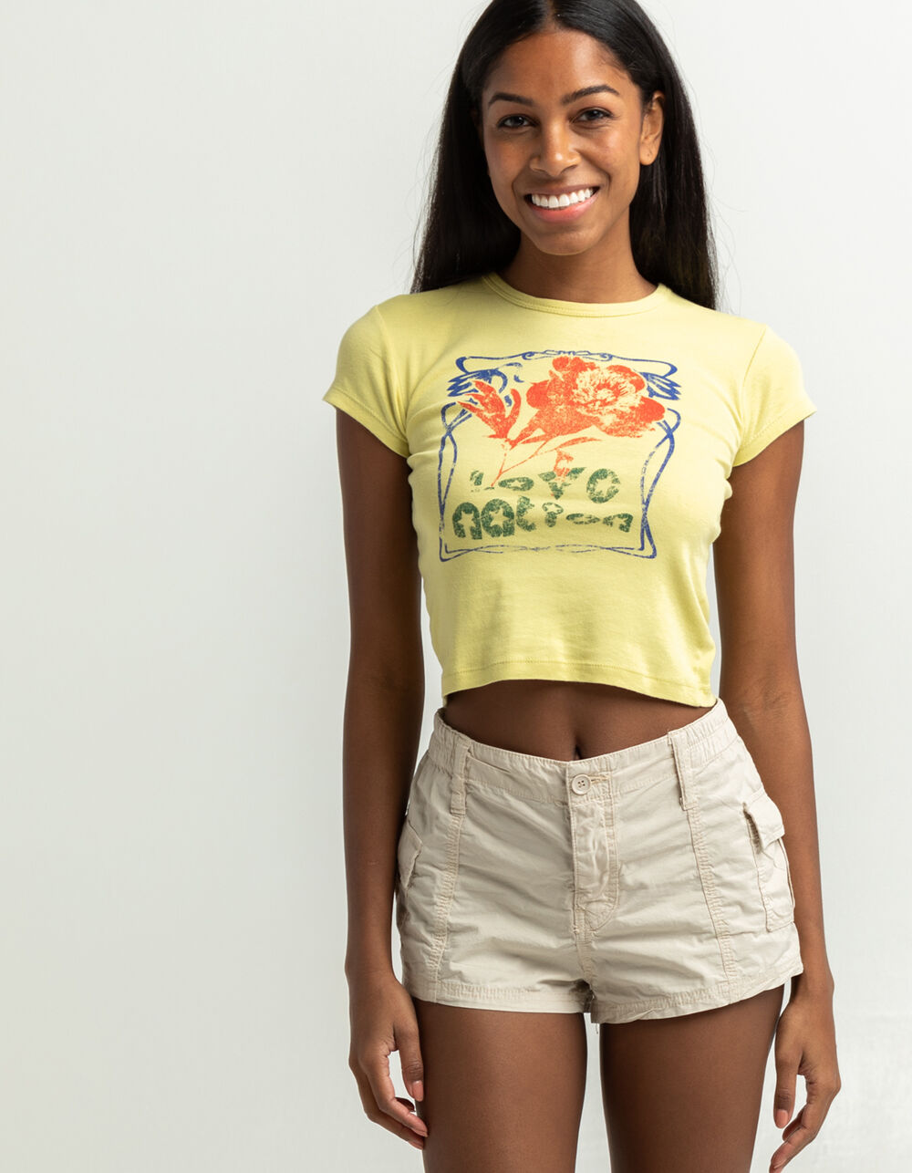 BDG Urban Outfitters Y2K Womens Low Rise Poplin Shorts