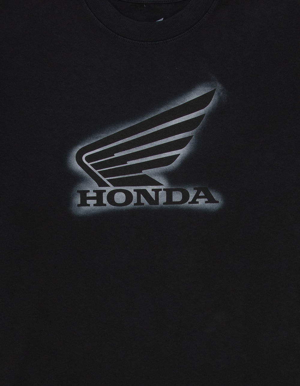 HONDA Spray Mens Boxy Tee - WASHED BLACK