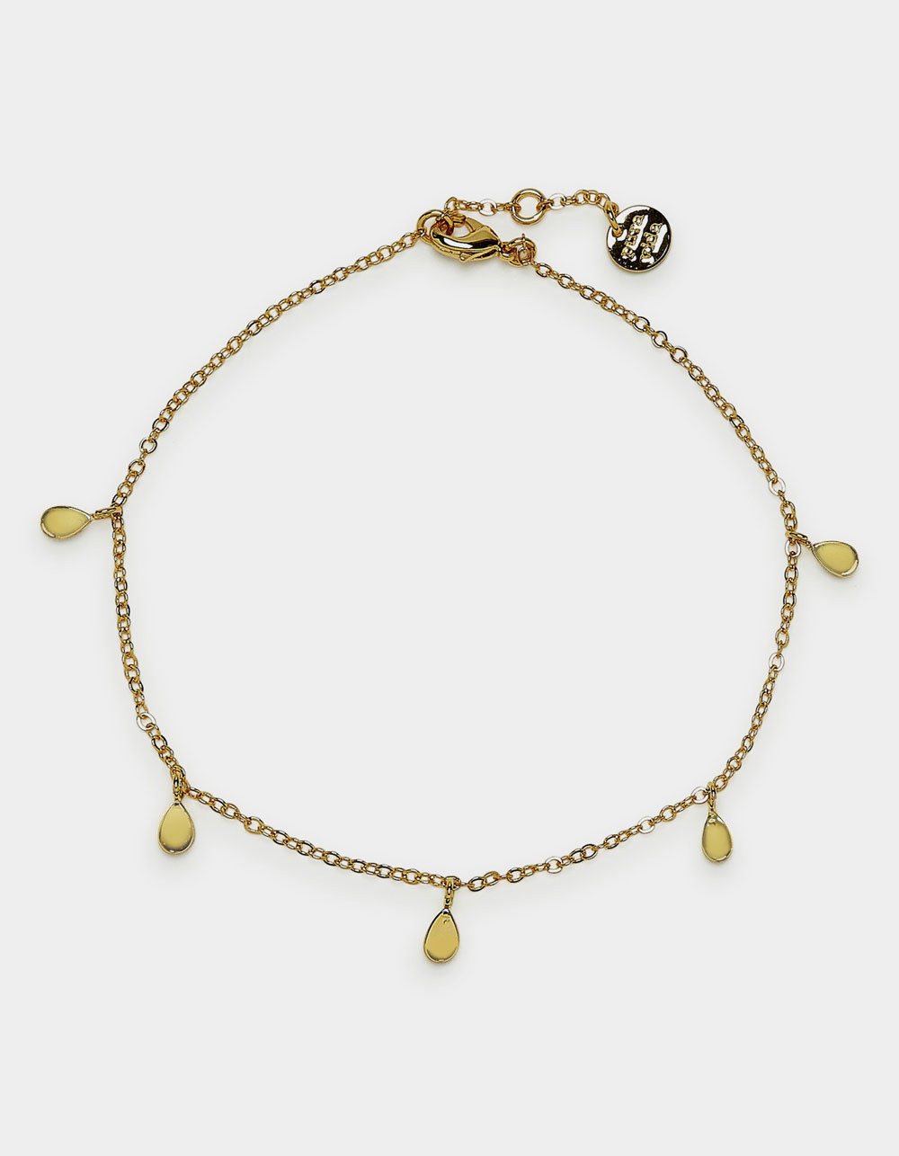 PURA VIDA Teardrop Chain Anklet