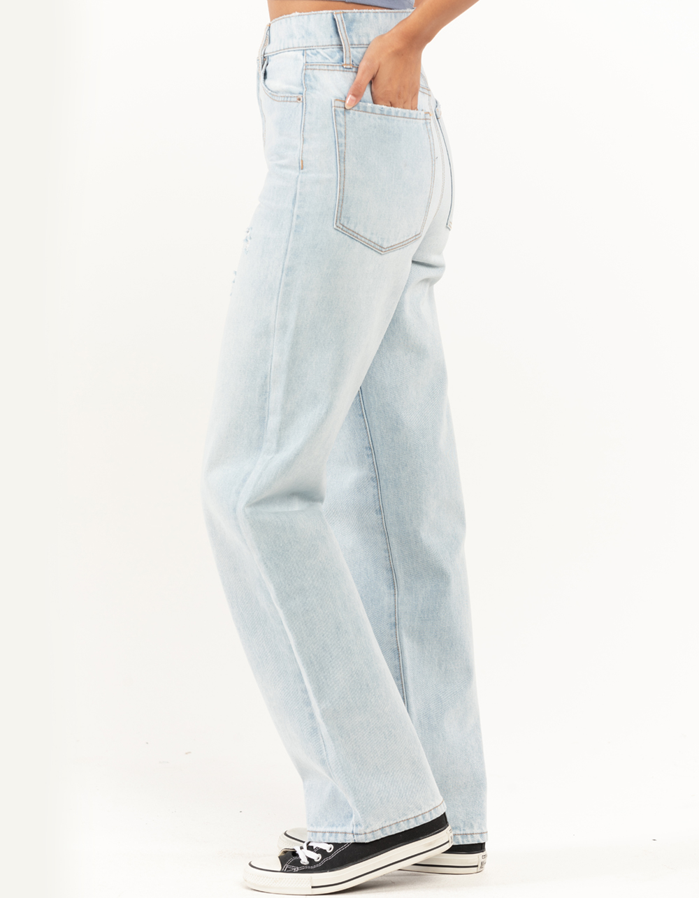 RISEN Slouchy Baggy Jeans with Pockets main image 0