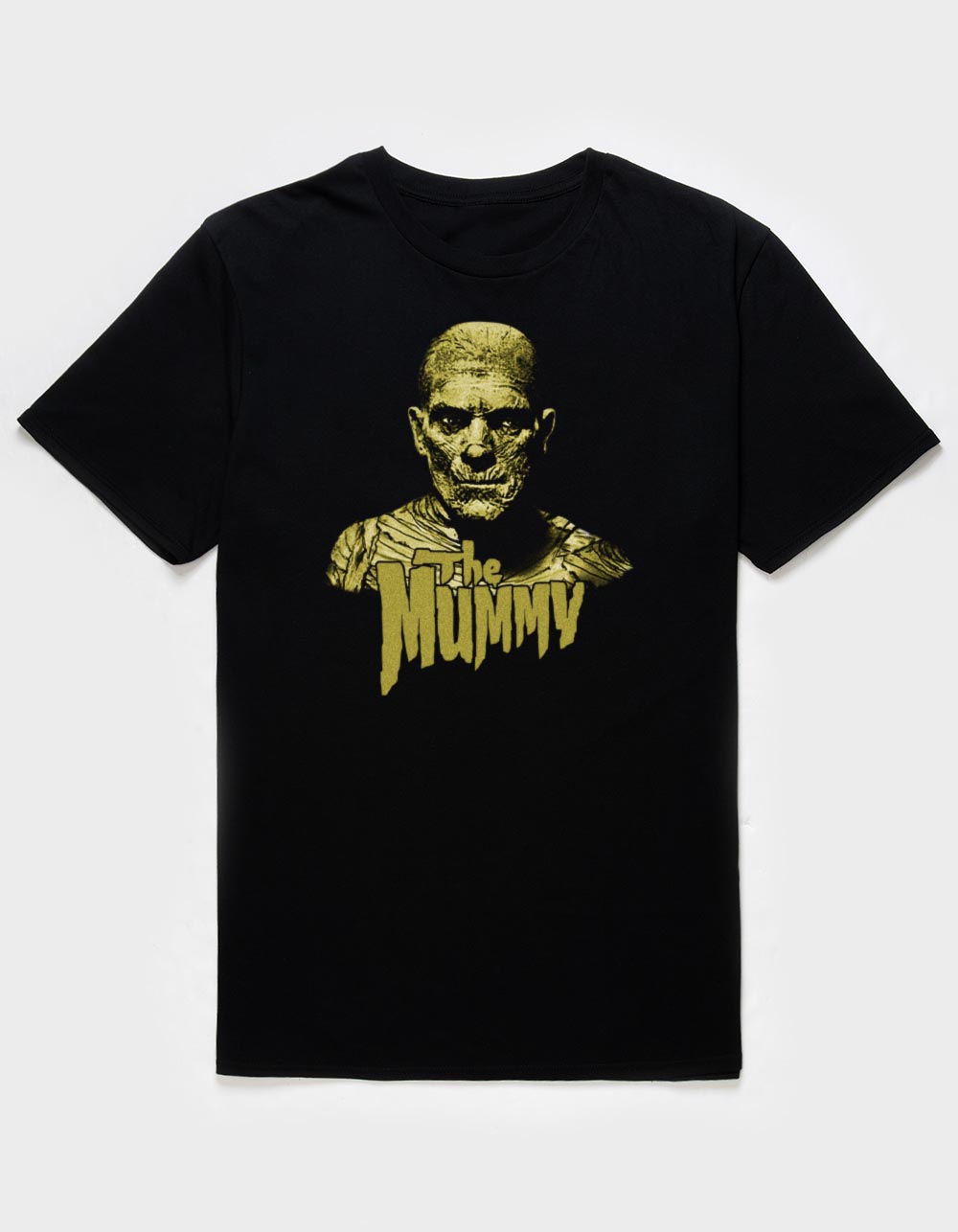 UNIVERSAL MONSTERS The Mummy Logo Unisex Tee - BLACK