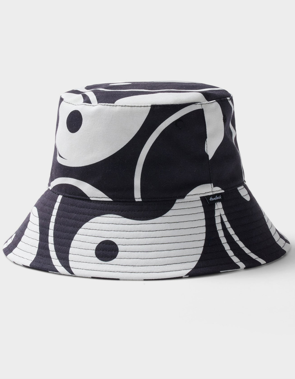 HEMLOCK HAT CO. Archer Bucket Hat BLK/WHT Tillys