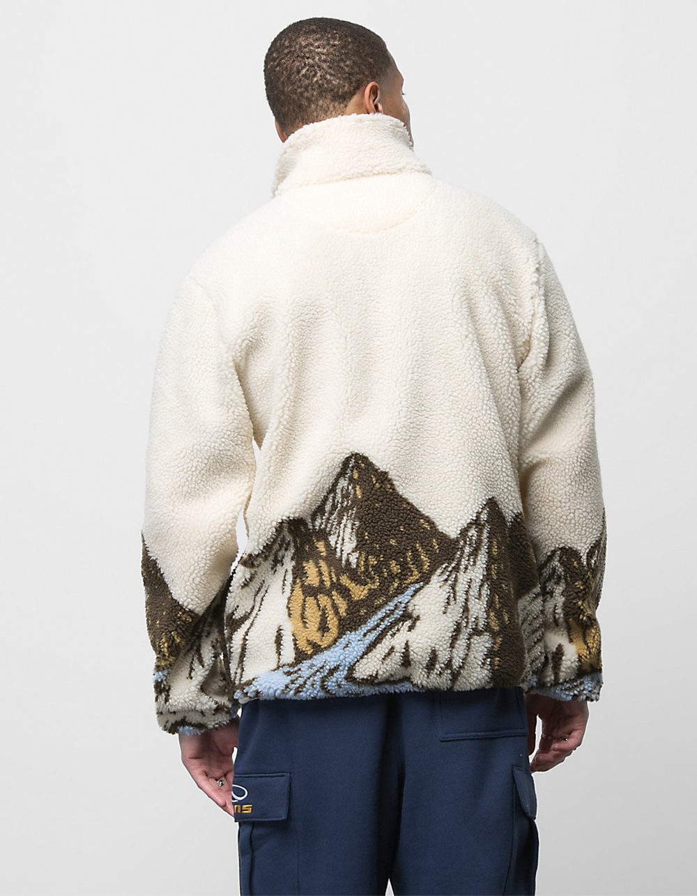 mens sherpa vans