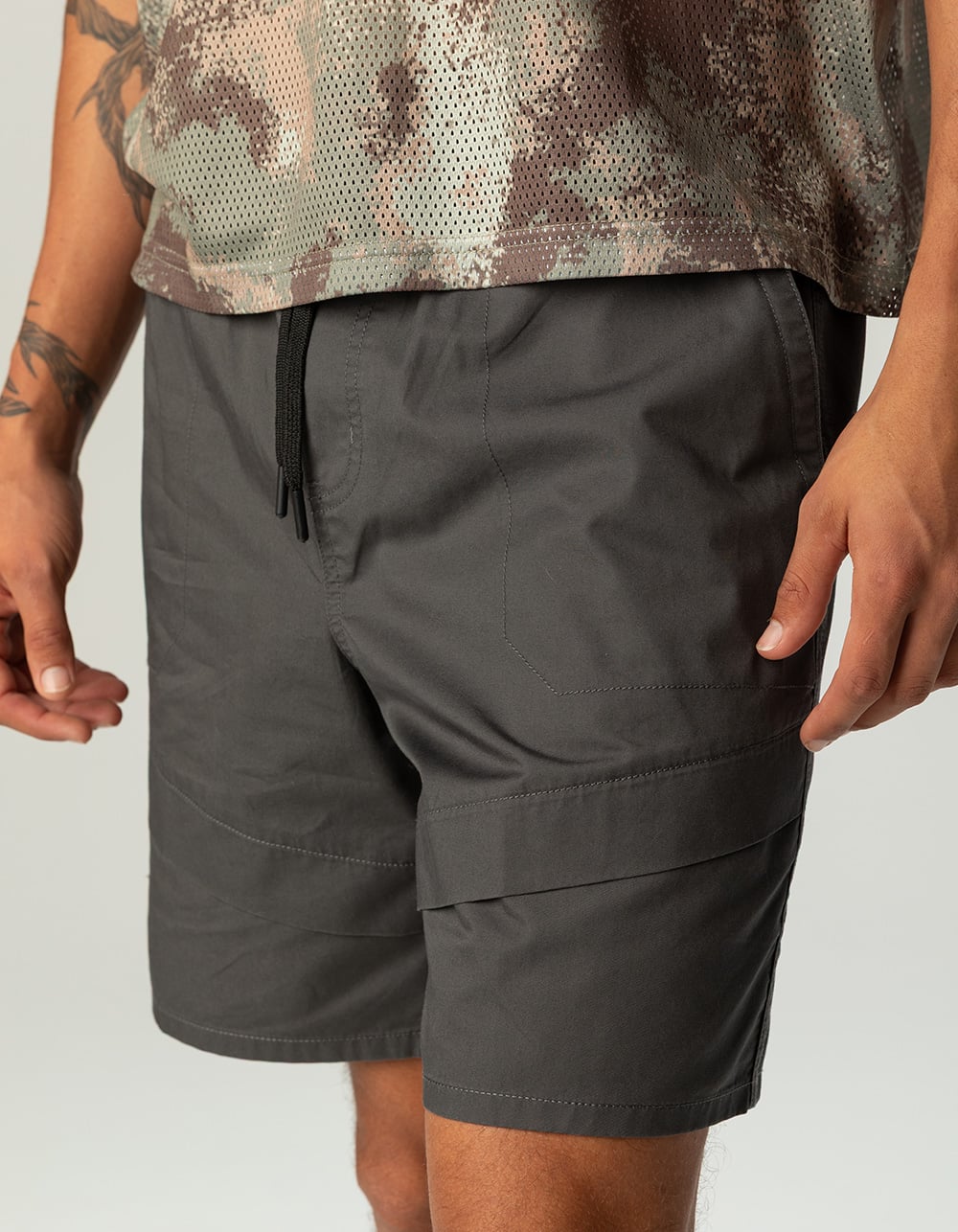 RSQ Mens Pull On Twill Shorts