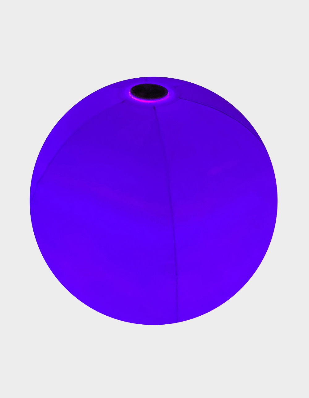 POOLCANDY Illuminated LED 13.75" Jumbo Beach Ball - CLEAR/MULTI