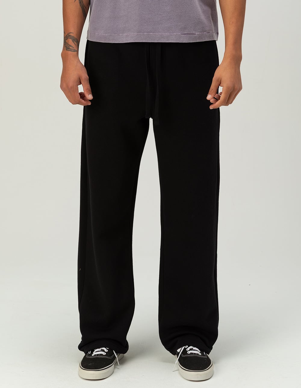 RSQ Mens Loose Sweatpants - BLACK