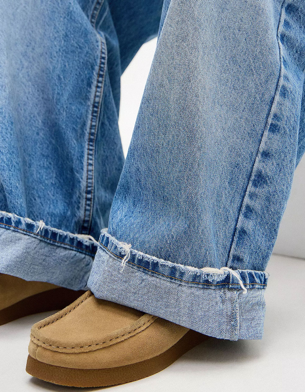 BDG Urban Outfitters Jaya Womens Baggy Jeans - VINTAGE