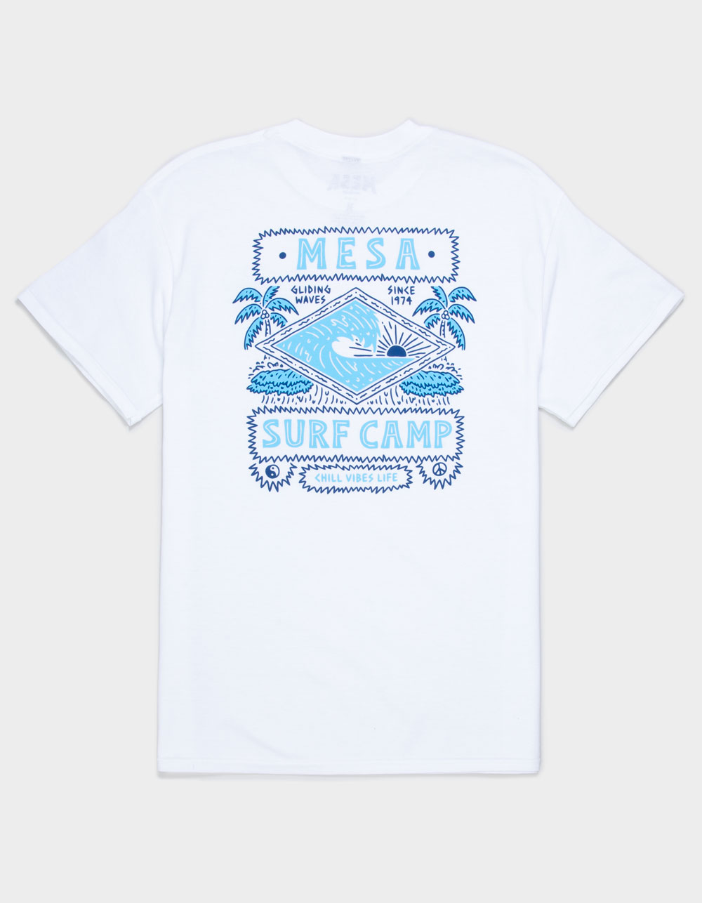 MESA Surf Camp Mens Tee - WHITE