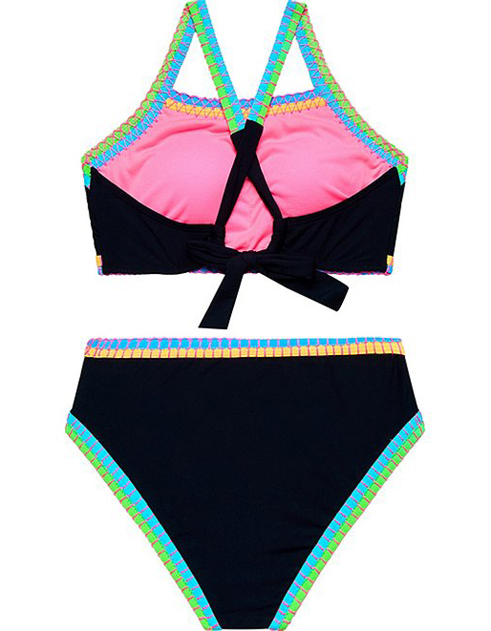 BEACH LINGO Bold Moves Girls Bralette Bikini Set