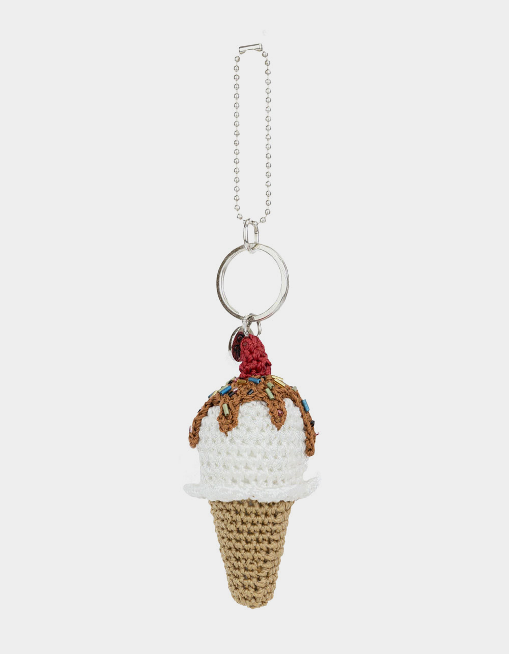 THE SAK Vanilla Ice Cream Yarnicharmz Dangle - VANILLA