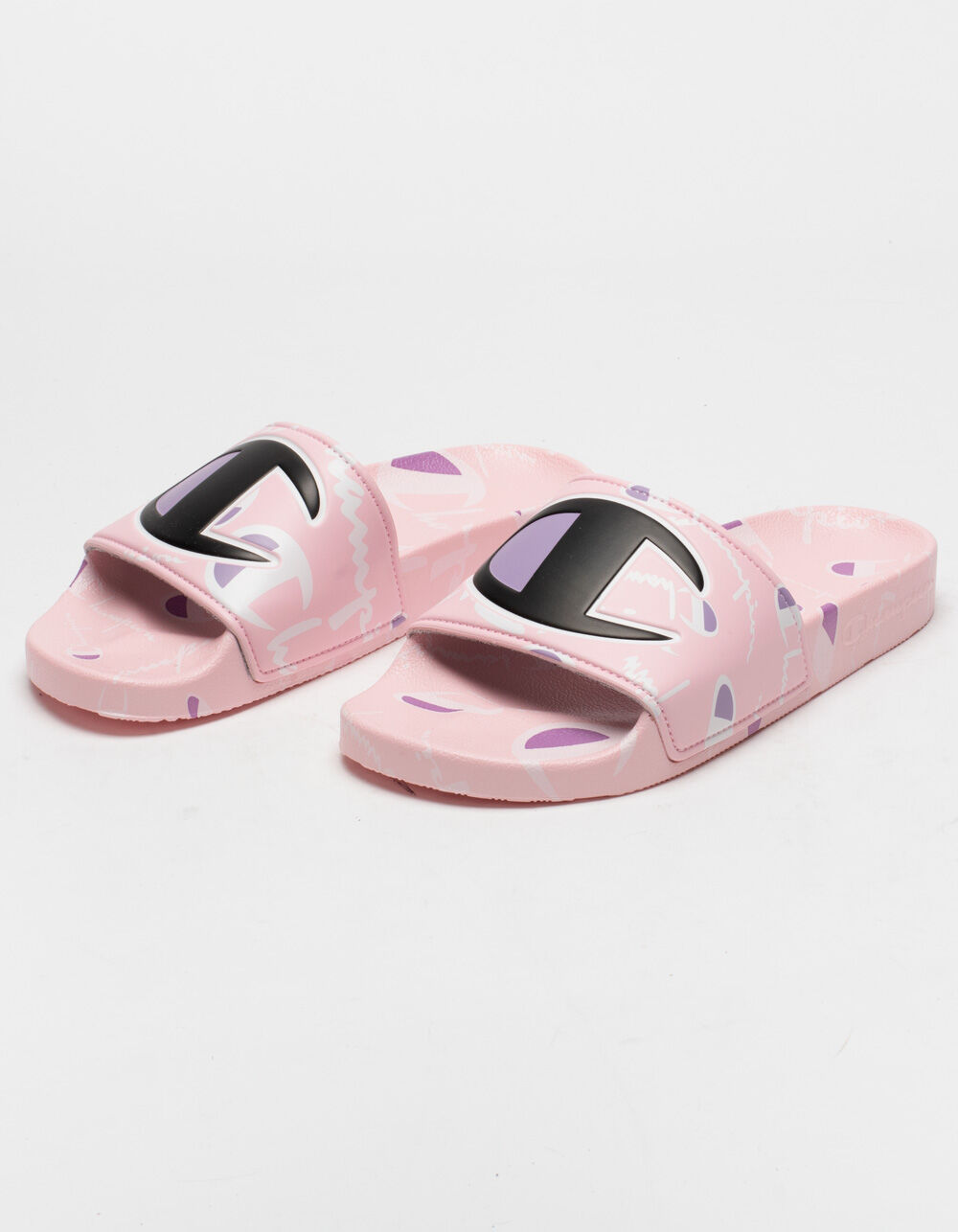 CHAMPION IPO Warped Girls Slide Sandals - PINK | Tillys