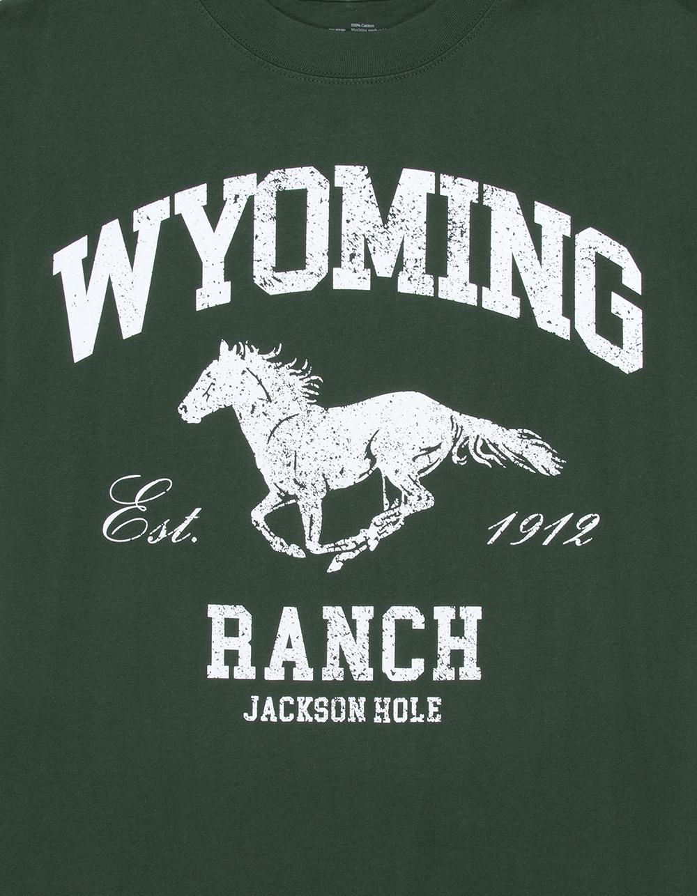 RANCH BY DIAMOND CROSS Briddle Mens Tee - FOREST