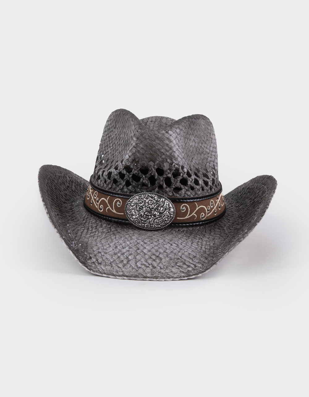 Buckle Cowboy Hat - SILVER