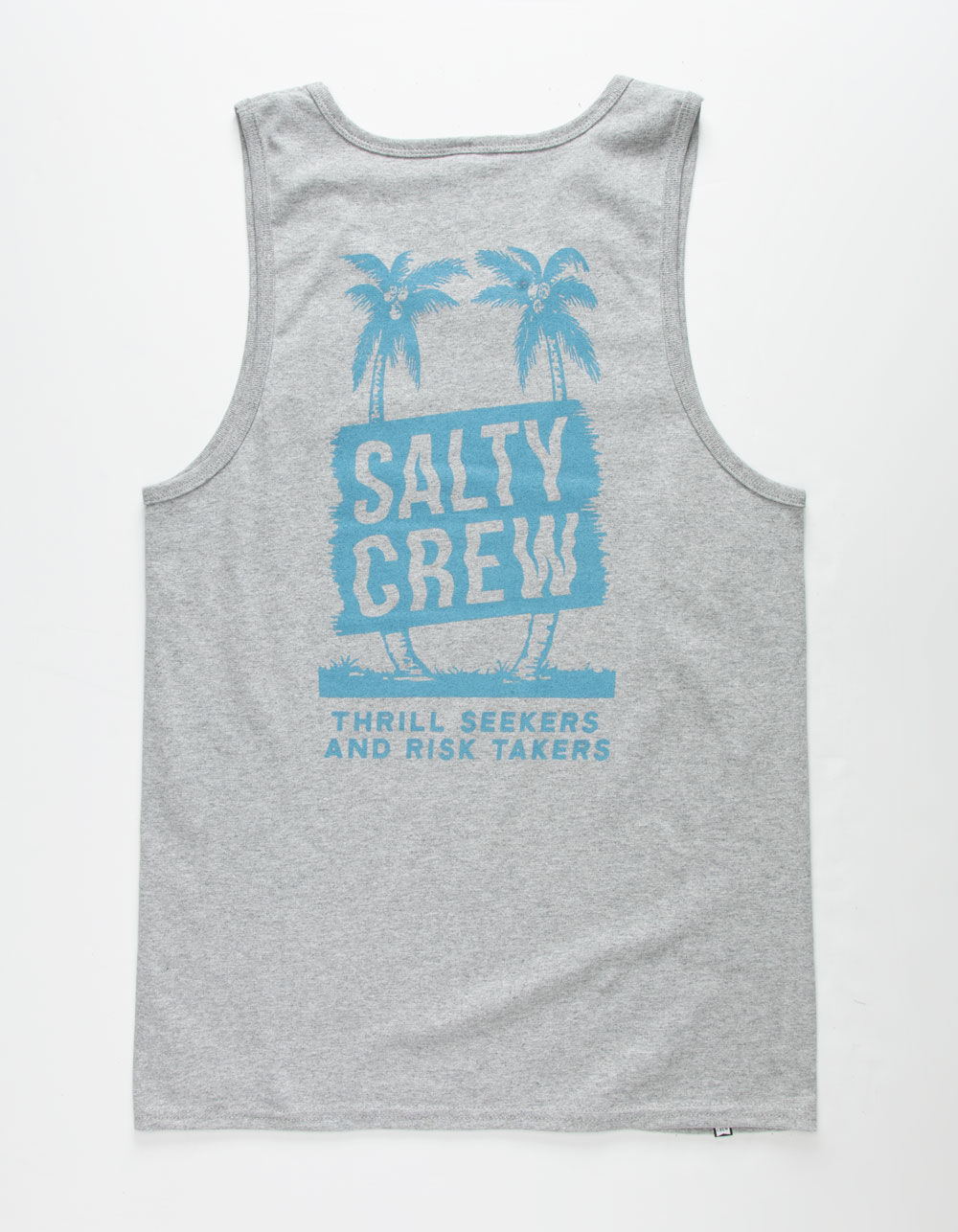 SALTY CREW Wave Palms Mens Heather Tank Top image number 0