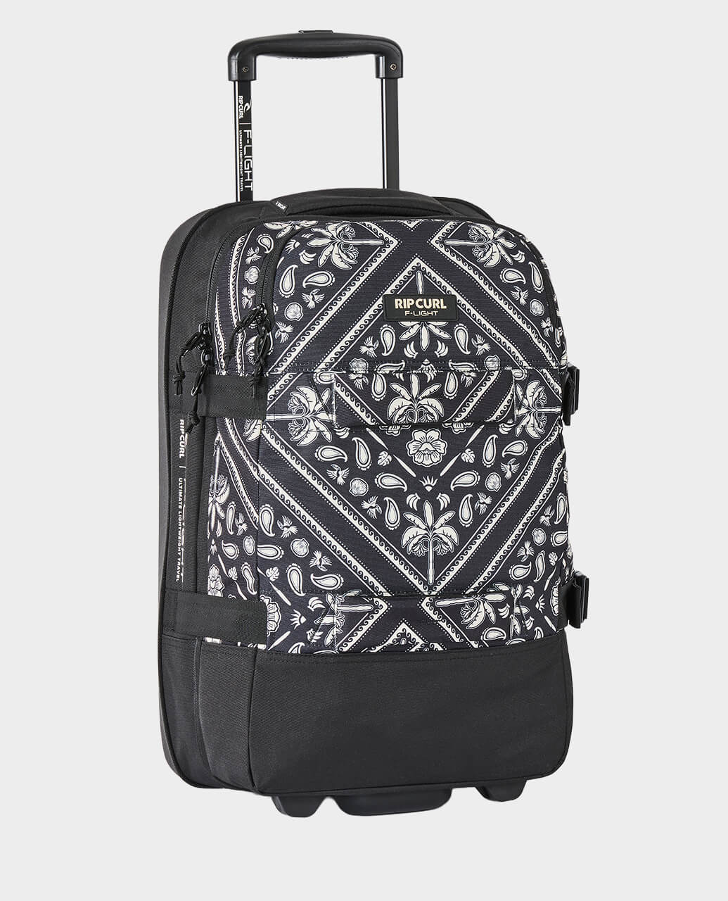 RIP CURL F-Light Transit 45L Bossa Nova Luggage - BLACK