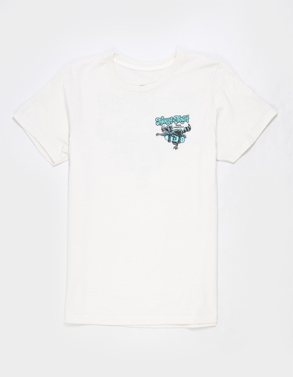 GROM Thrash And Trash Boys Tee - NATURAL