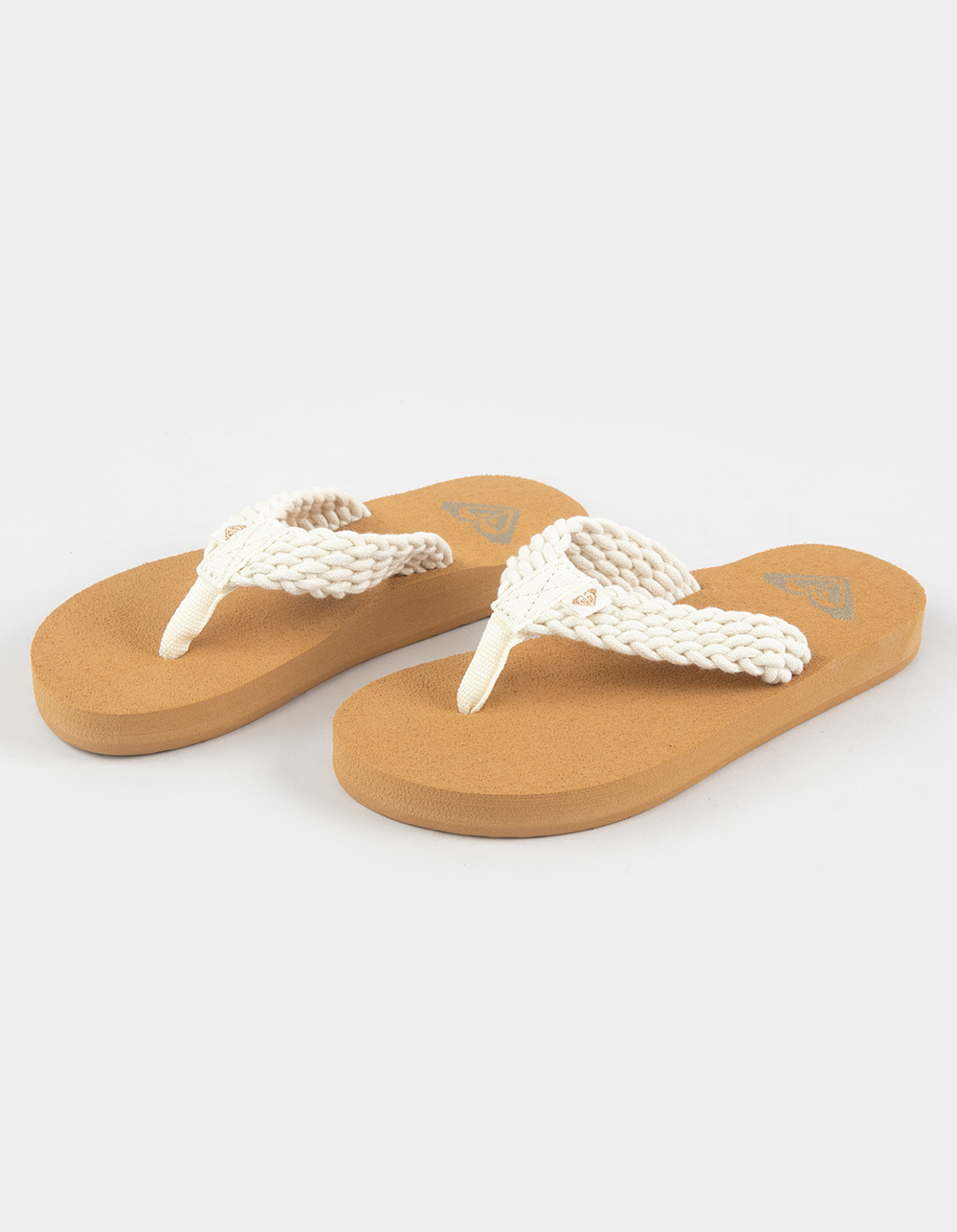 ROXY Porto II Girls Flip Flops - CREAM