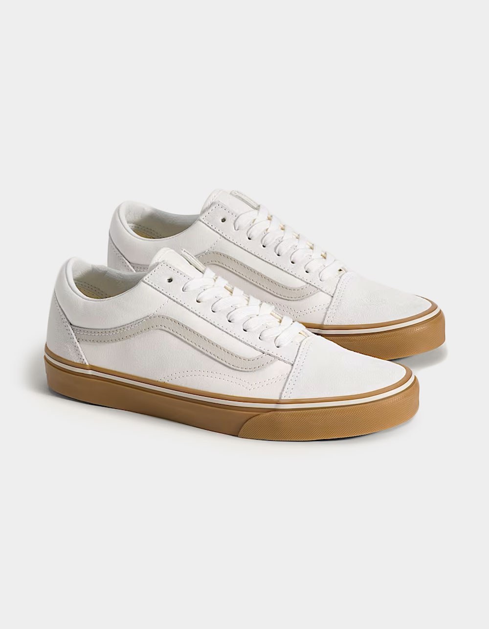 VANS Old Skool Gum Shoes - white brown