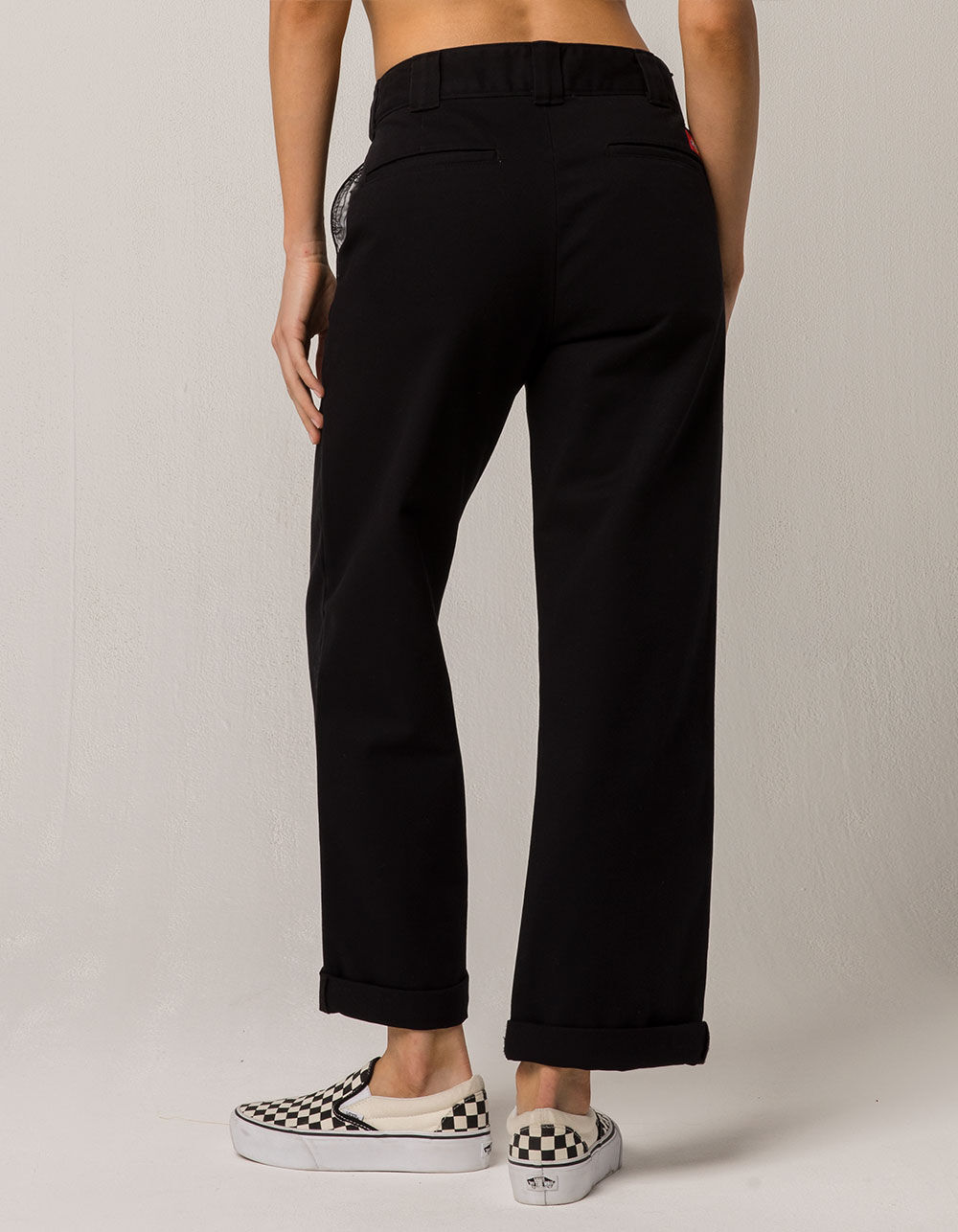 dickies roll cuff crop pants