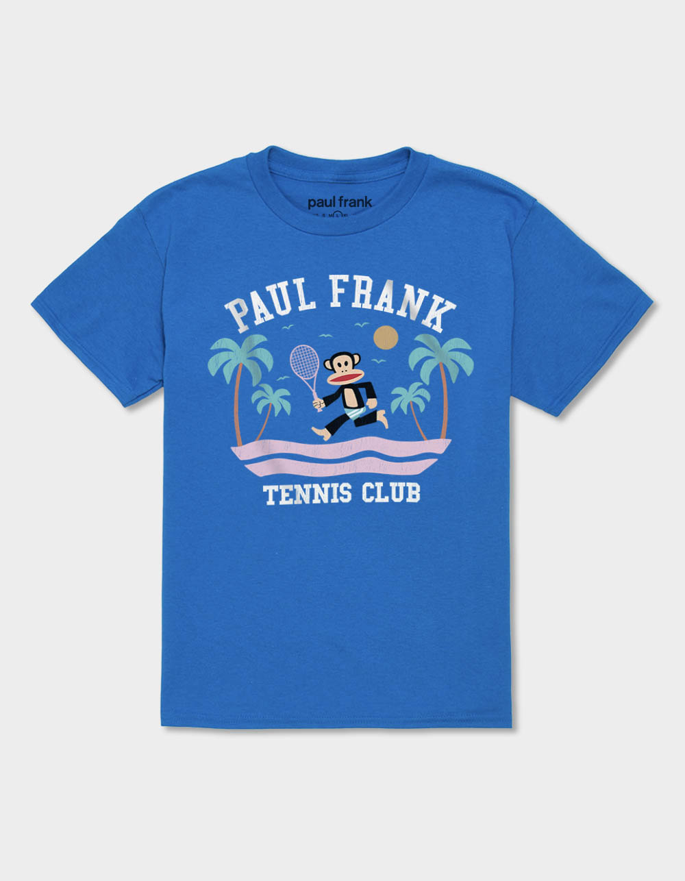PAUL FRANK Tennis Club Girls Tee - ROYAL