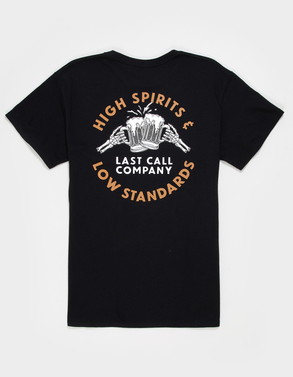 LAST CALL CO. Low Standards Mens Tee - BLACK