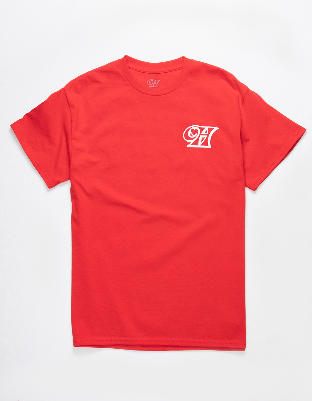 HEARTBREAKERS CLUB Mens Logo Tee RED Tillys
