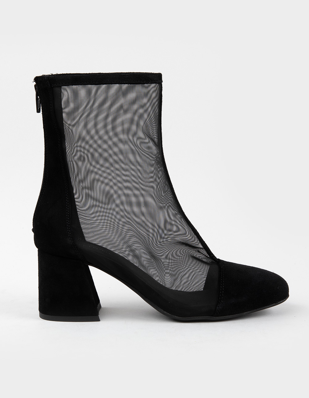 FREE PEOPLE Wisteria Womens Mesh Boots - BLACK