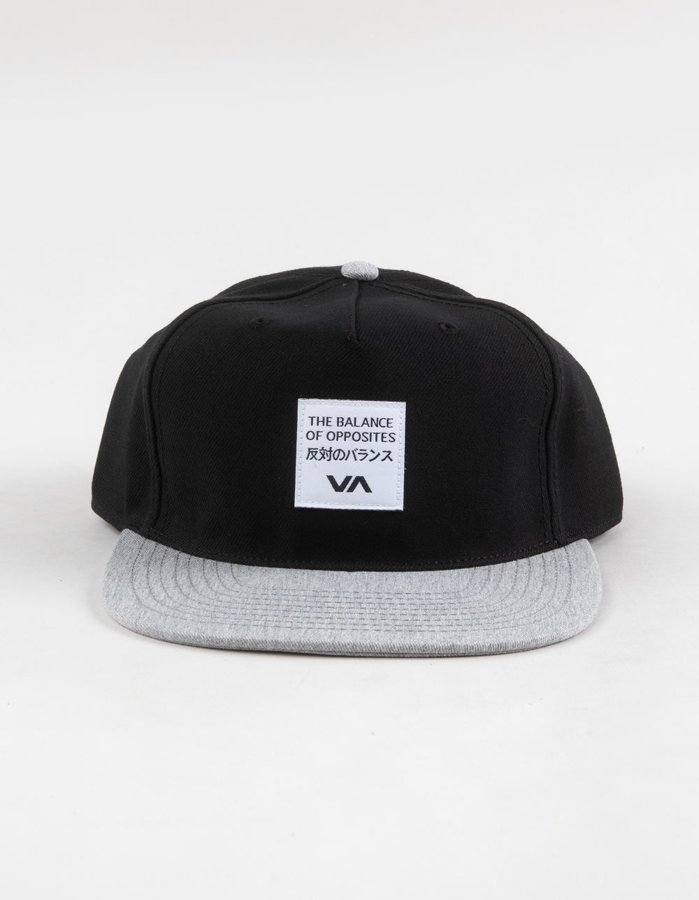 RVCA Foreign Snapback Hat - BLACK COMBO