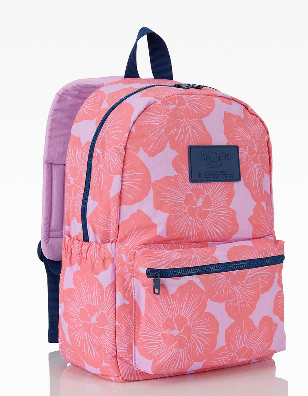 ALOHA Collection Purau Keep It Light Backpack - CORAL COMBO