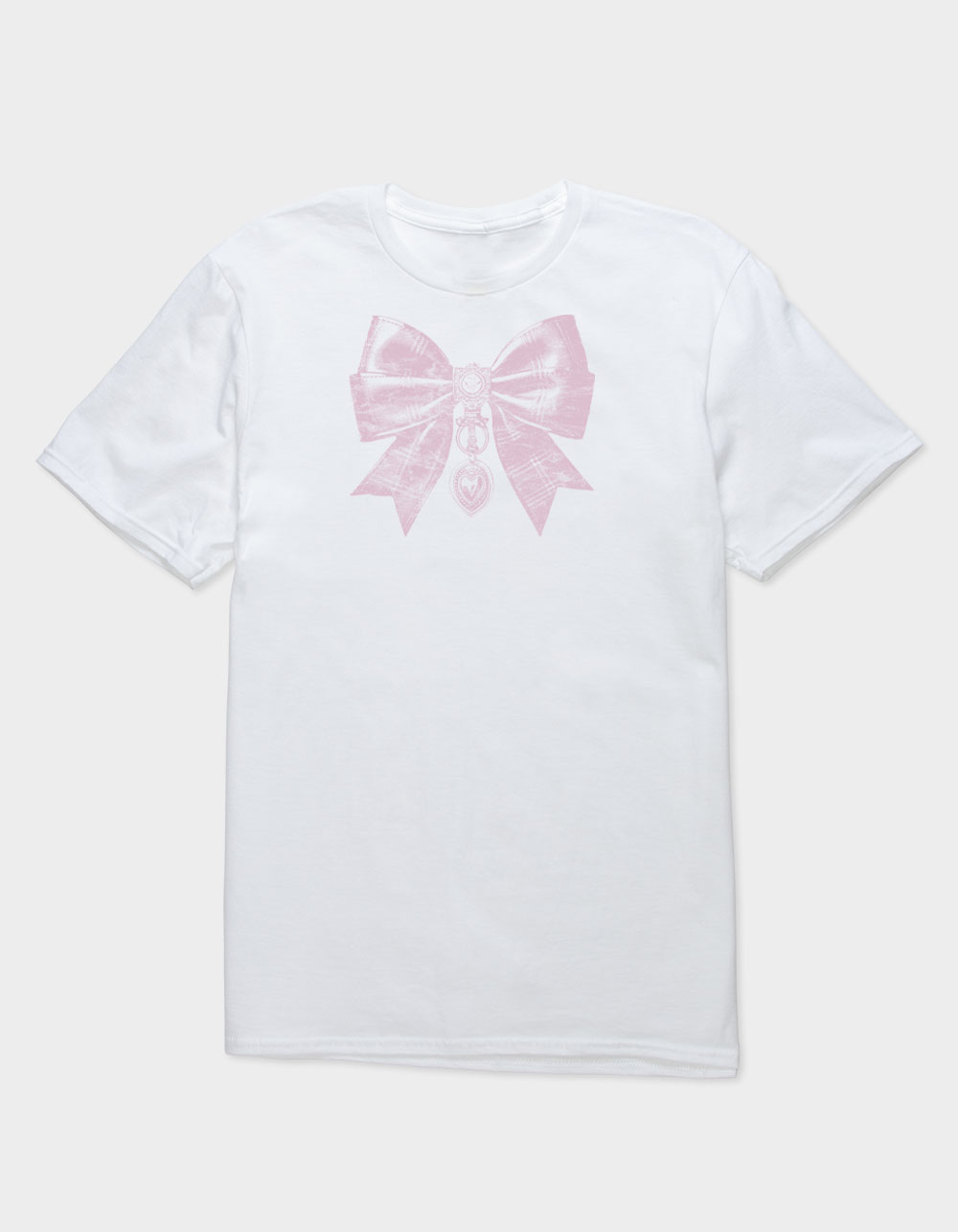 Bow Plaid Locket Unisex Tee