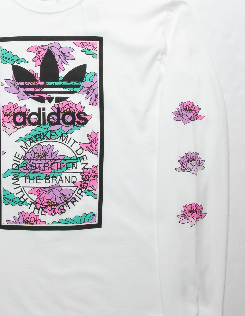 ADIDAS T-Shirt Box Tropical WHITE - Tillys Floral | Mens