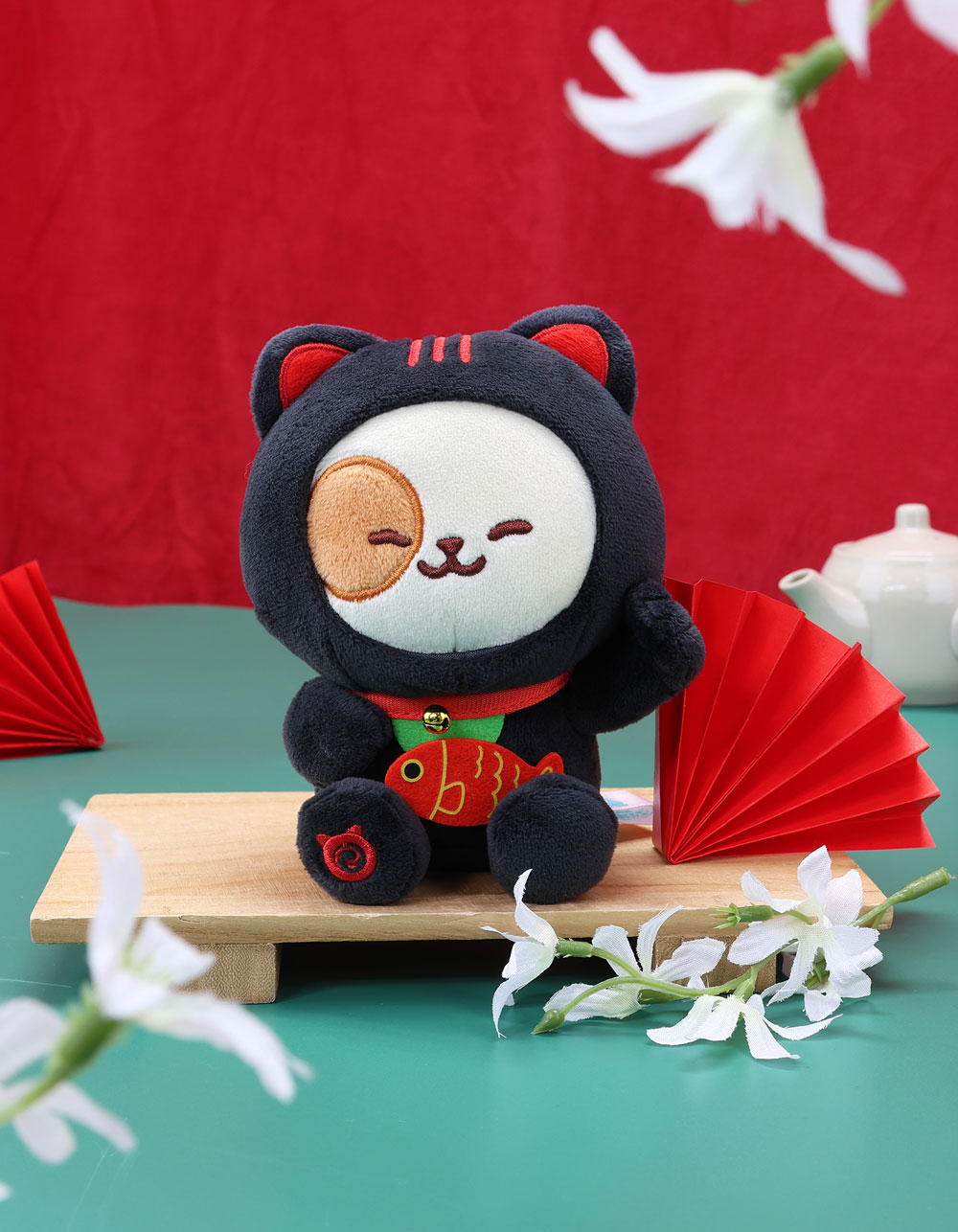 ANIROLLZ Lucky Cat Plush Toy
