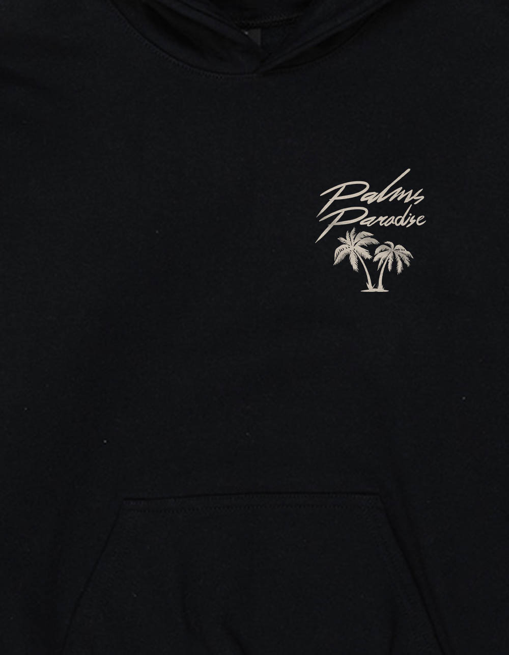 PARADISE Palms Boys Hoodie - BLACK