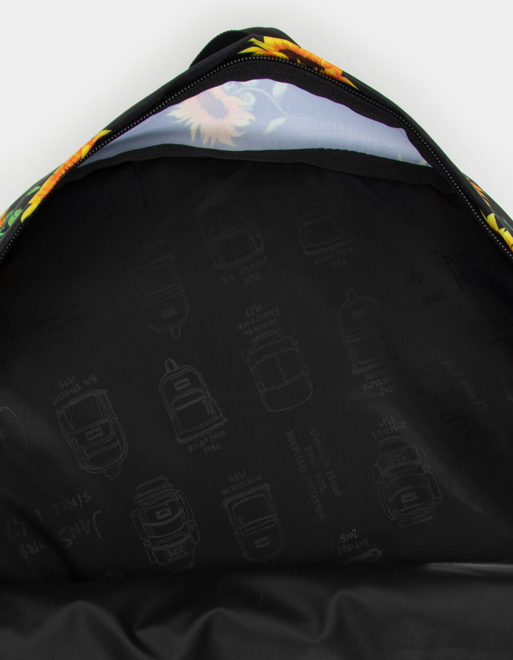 JANSPORT Main Campus Sunflower Black Backpack - MULTI