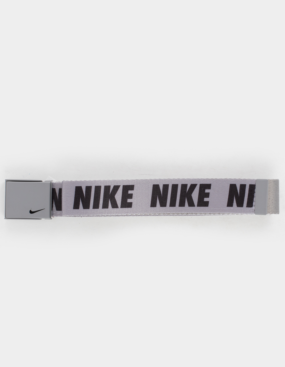 NIKE Big Nike Repeat Mens Reversible Web Belt - GRAY | Tillys