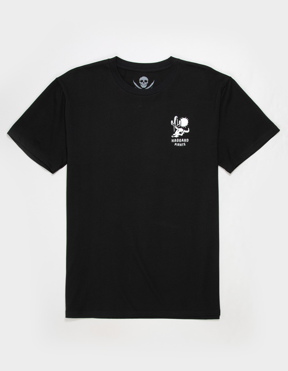 HAGGARD PIRATE Adios Mens Tee - WASHED BLACK