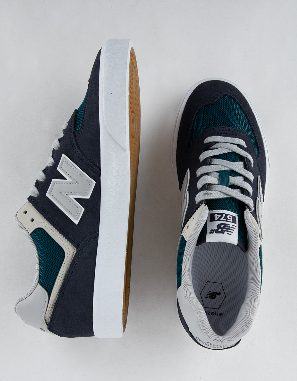 NEW BALANCE Numeric 574 Vulc Mens Shoes - NAVY