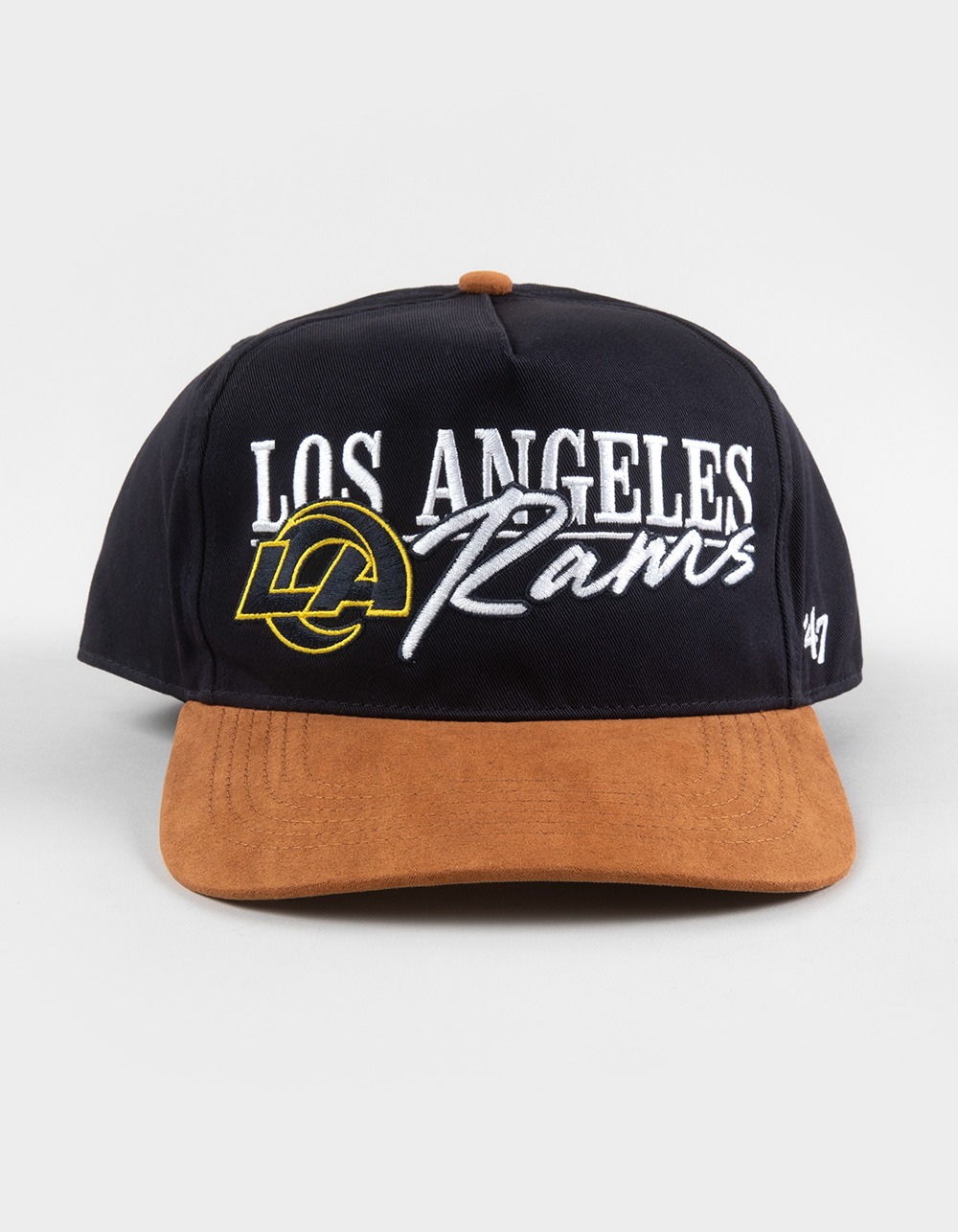 47 BRAND Los Angeles Rams Scribe Line '47 Hitch Snapback Hat - BLUE COMBO