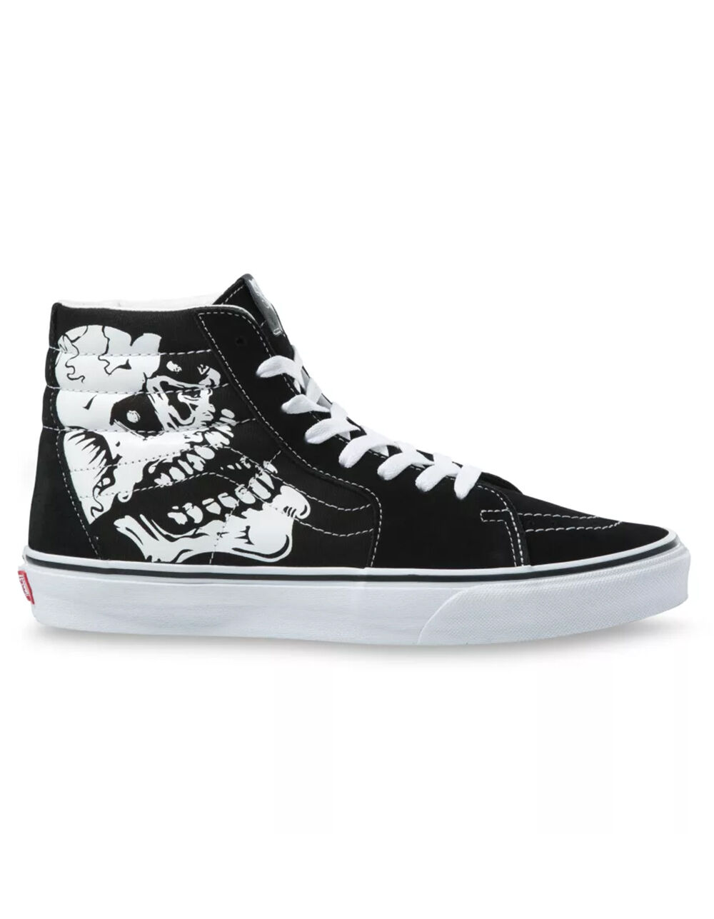 VANS TM Glow Skulls Sk8Hi Shoes BLACK/WHITE Tillys