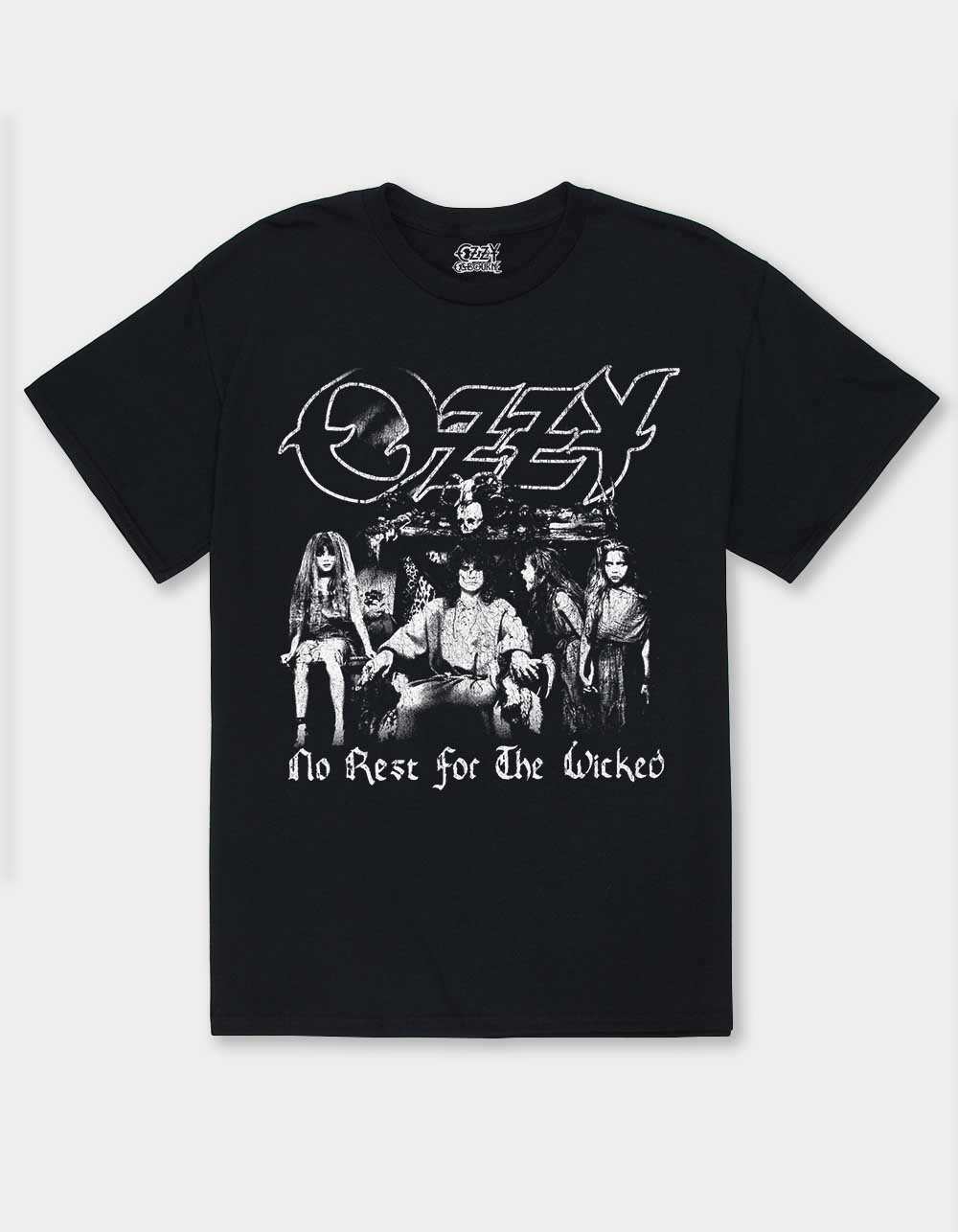OZZY OSBOURNE No Rest For The Wicked Unisex Tee - BLACK