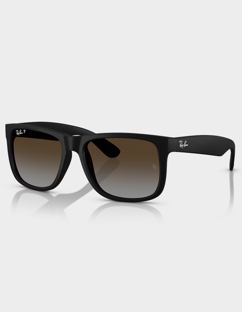 RAY-BAN Justin Classic Polarized Sunglass - BLACK
