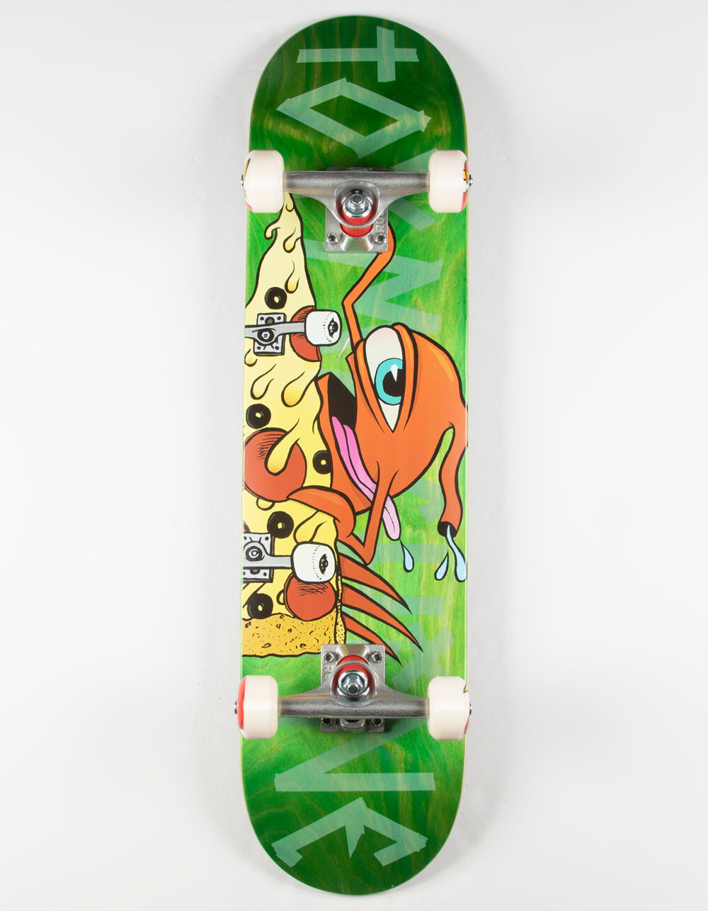 TOY MACHINE Pizza Shredder Sect 7.75" Complete Skateboard