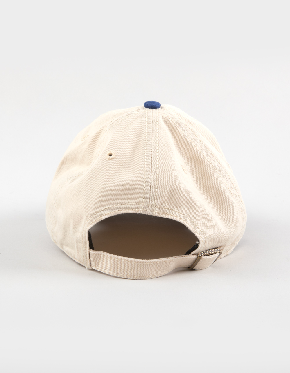 47 BRAND Los Angeles Dodgers Single Swirl '47 Clean Up Strapback Hat - BLUE COMBO