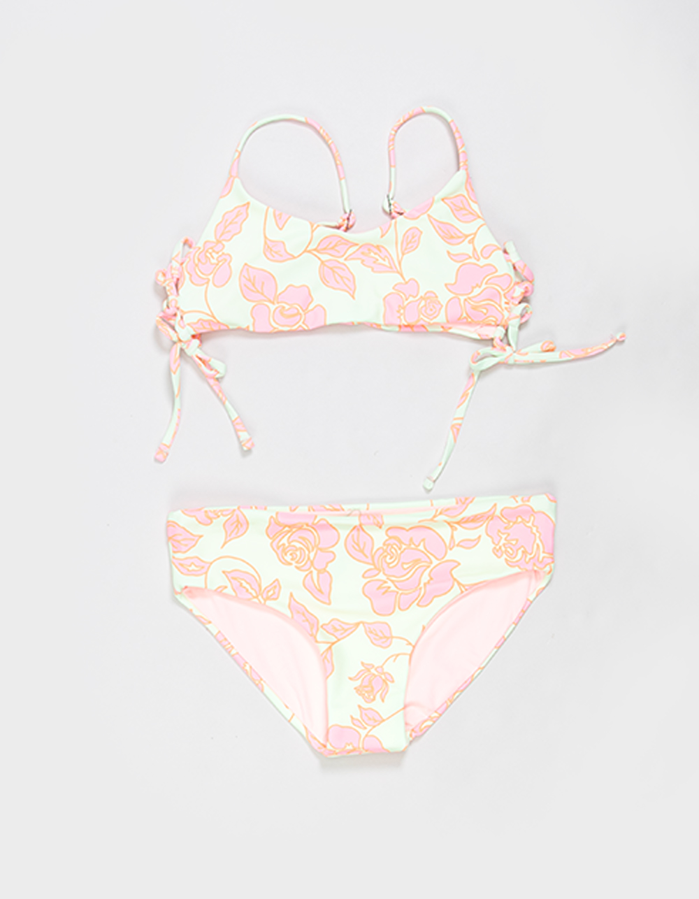 MAAJI Blooming Glow Girls Reversible Bralette Bikini Set - MULTI