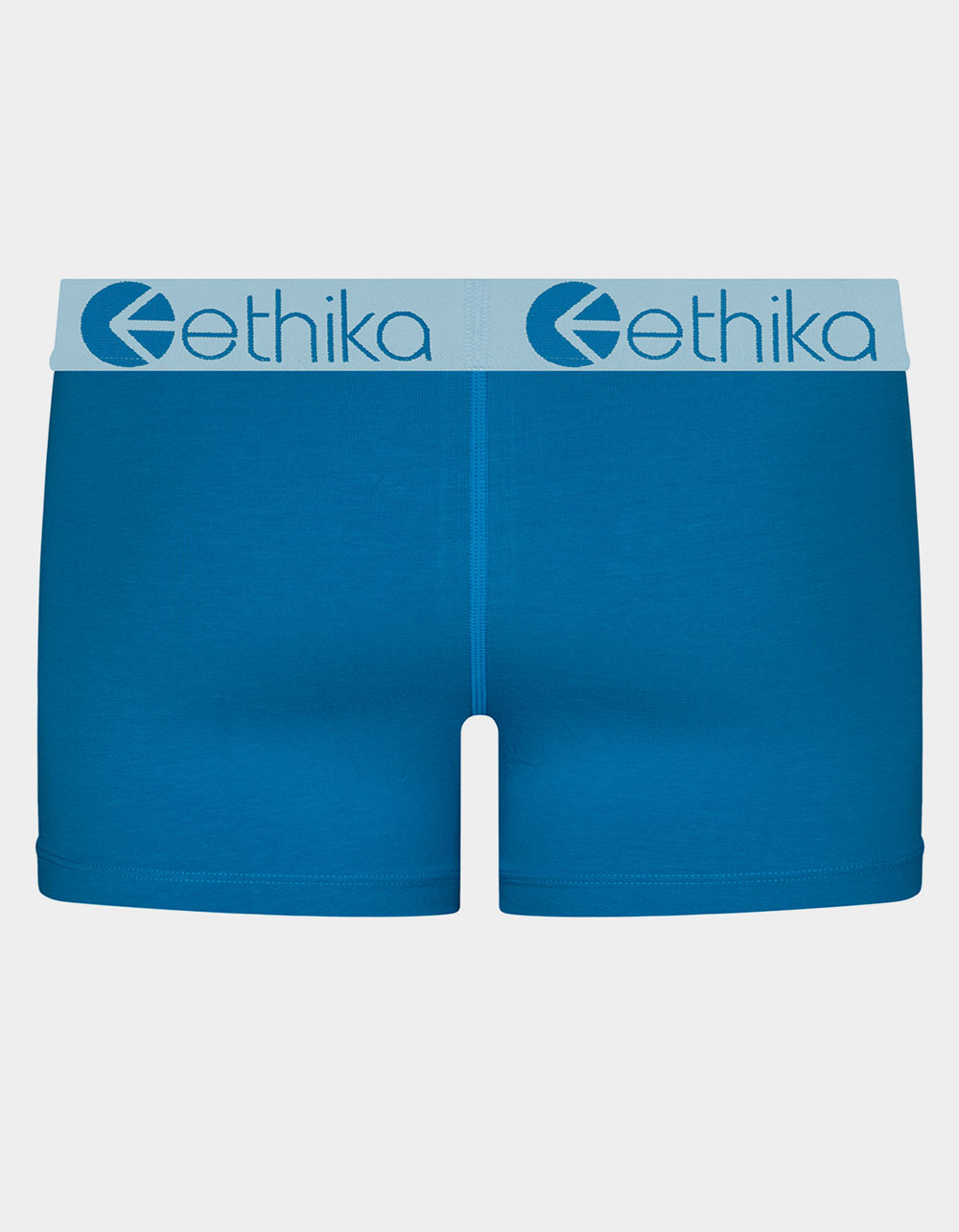 ETHIKA Cerulean Blue Girls Staple Boyshorts - SKY BLUE